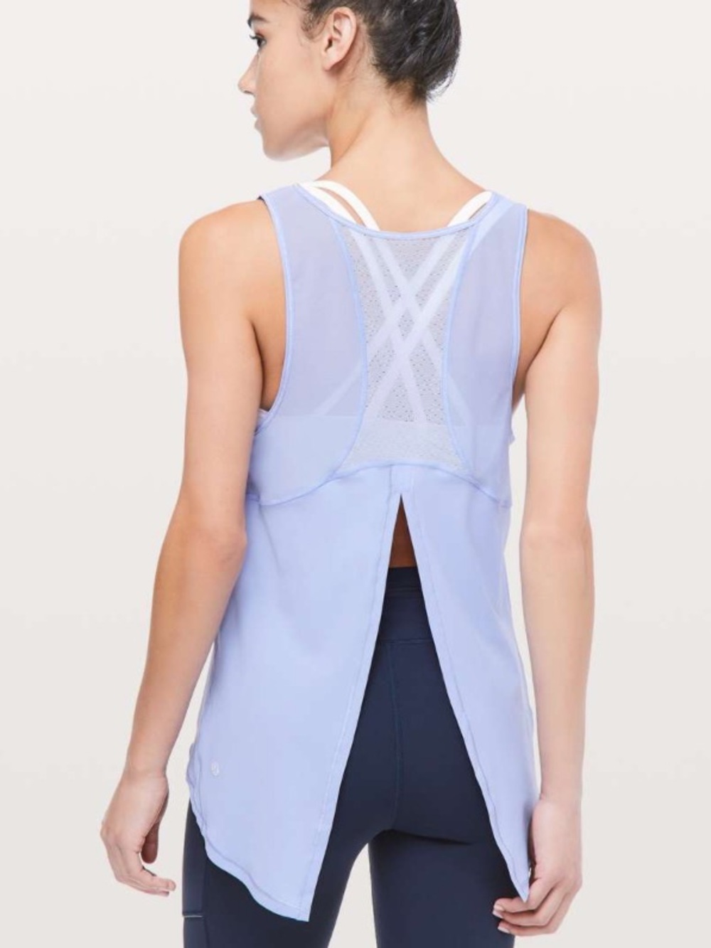 Lululemon Sculpt Tank Tie Back
Hydrangea Blue